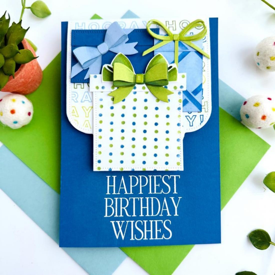 Cutting Dies Metal Stencils Scrapbooking Tools DIY Embossing Template for Paper Card Making Album Arts Crafts Supplies (Bow Set-10.3x12.8cm)