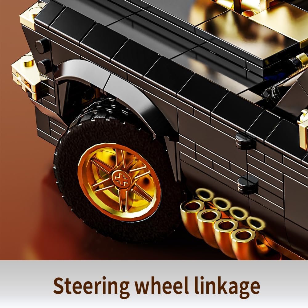 1:10 MOC Sports GTRS Car Building Blocks Toys Boys or Adults Kits， Building Set Raceing Car Model,Cars for Boys Age 14，(1680 Pieces)