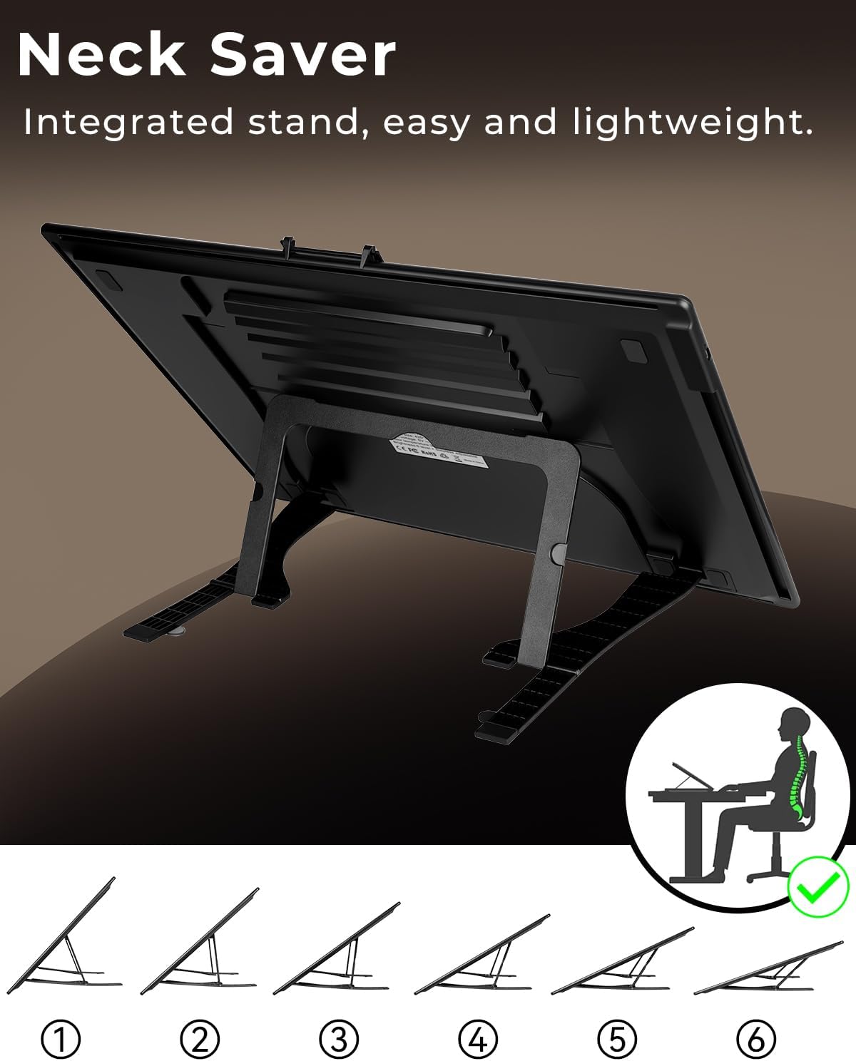 Bylitodt Rechargeable A3 Light Pad, Diamond Art Light Board, Lightbox for Tracing and Drawing with 3 Colors & 6 Brightness, Tracing Pad for Weeding Vinyl, Sketching, Diamond Painting Accessories