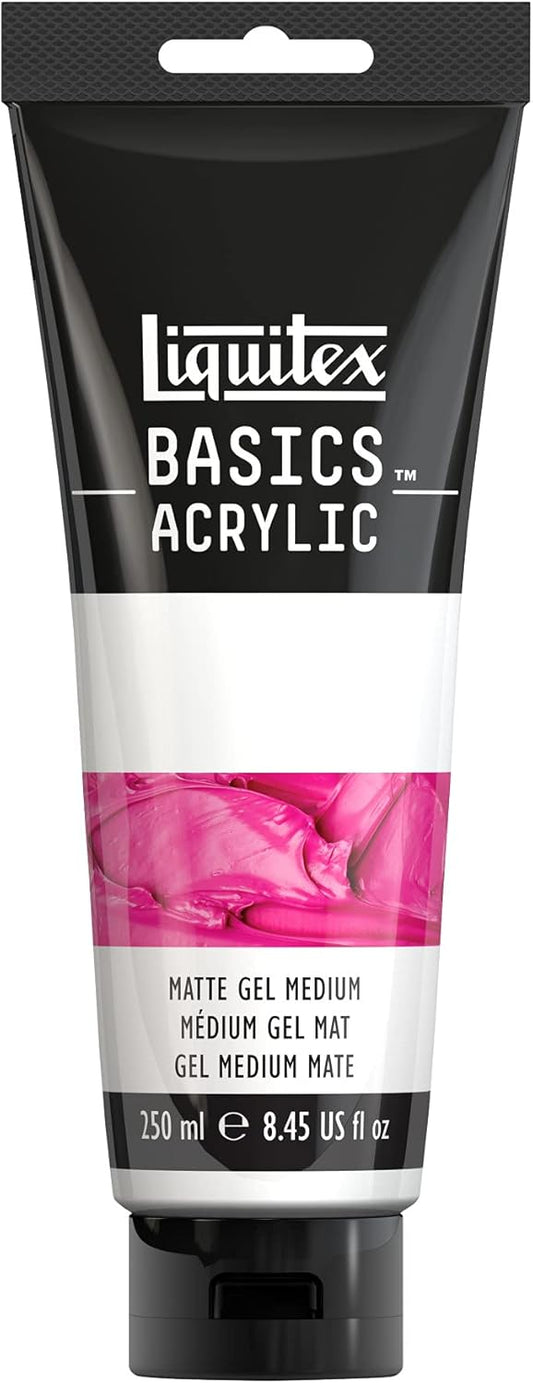 Liquitex BASICS Matte Gel Medium, 8.4-oz