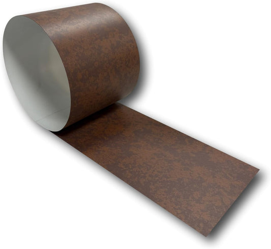 Eagle 1-24 Gauge KYNAR 500 Sheet Metal Flashing Rolls-10 FT Long-Heavy Duty-Commercial Grade-Roofing Flashing, Fascia Cover, Coping Cap-Multiple Sizes (30" x 10 FT, Western Rust)