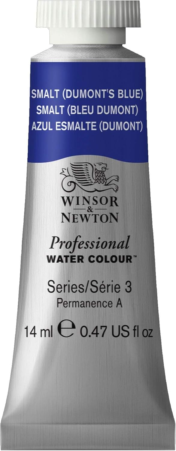 Winsor & Newton Professional Watercolor, 14ml (0.47-oz) Tube, Smalt