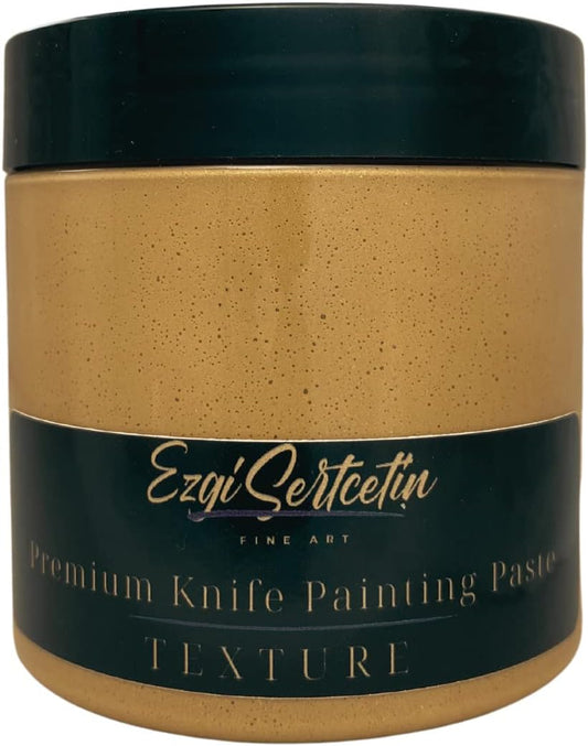 Premium Palette Knife Painting Paste|Texture Paste|Authentic Bright Colors|Ready to Use|Easy to Apply| 6oz (Parmigiano)