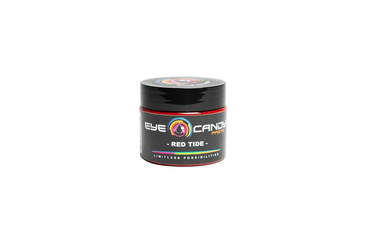 Eye Candy Red Pigment Paste Red Tide (2 oz/RAL 3002) | Epoxy, Resin Art Paste | Highly Pigmented | Resin Art | Woodworking (Red Tide)