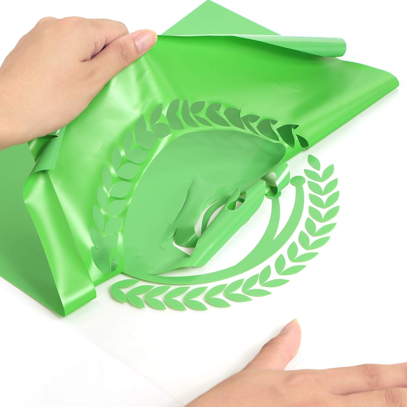 RENLITONG Light Green HTV Iron on Vinyl 12Inch by 10ft Roll Heat Transfer Vinyl for T-Shirt HTV Rolls for All Cutter Machine - Easy to Cut & Weed for Heat Transfer Design