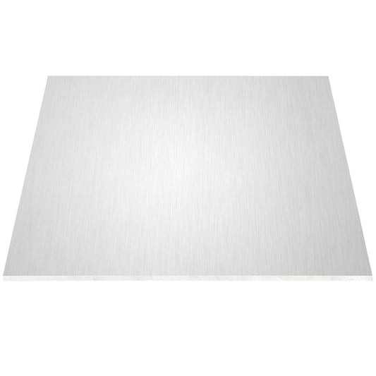 6061 Aluminum Sheet 12 x 12 x 1/4 Inch, Multifunctional Aluminum Plate, Heavy Duty Metal Aluminum Sheet for Car, Elevator, Construction, Mechanical Workshop, Aviation