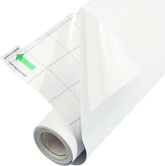 FEOMOS White Total Blackout Window Film, Static Cling Blackout Window Clings, 100% Light Blocking Film, Room Darkening Window Cover for Privacy Day Sleep Sun Blocking 23.6x78.7 inches