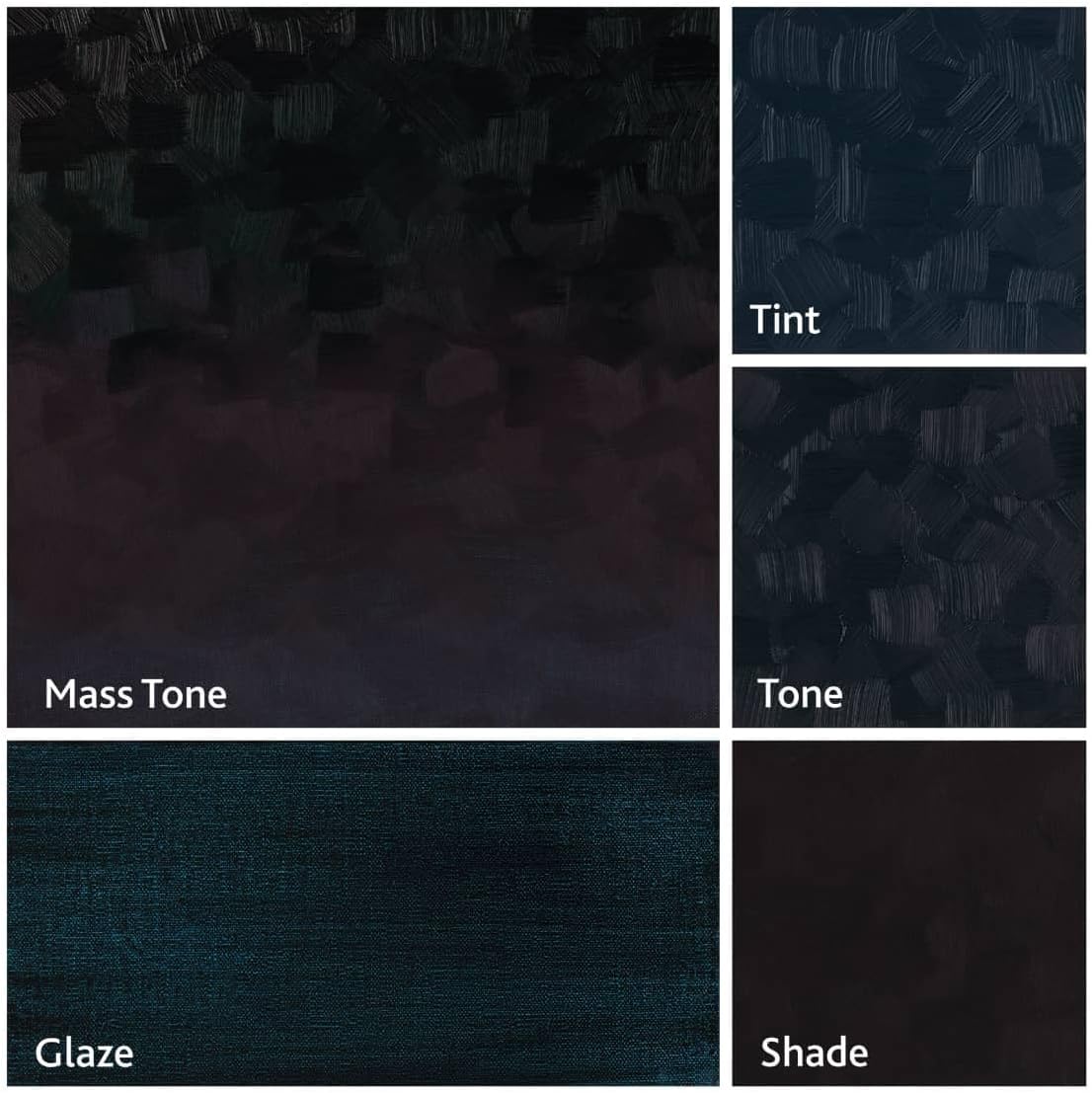 Tusc & Pine Artist Oil Paint - Nocturne Blue, 150 ml, Non-Yellowing, Rich & Creamy Consistency, Maximum Pigment Load, Small Batch Milled Oil Paints Made in the USA for Professional Artists