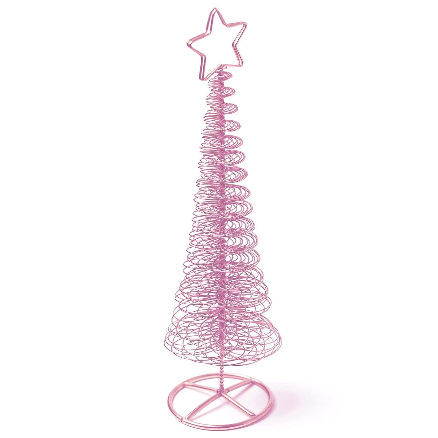 TecUnite Aluminum Craft Wire for Sculpting Armature Bendable Craft Wire for DIY Jewelry Making(Light Pink, 10 M X 1 mm, 1 Roll)