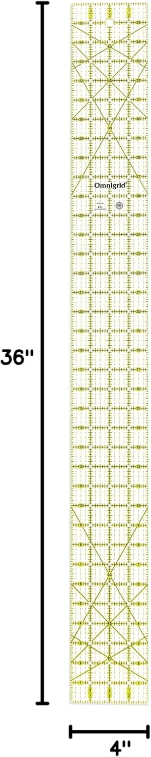 Dritz Omnigrid Ruler, Clear