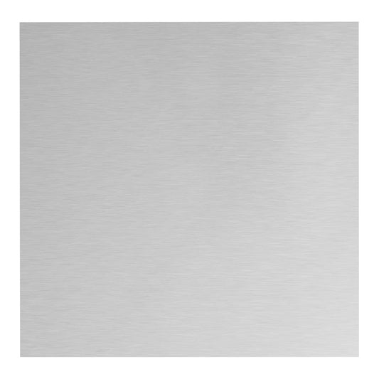 Anodized Aluminum Sheet Metal - 12 x 12 x 1/32 Inch Silver Plates for Laser Engraving, 0.8MM Thin Decorative Metal Sheets for Crafting & House Decoration