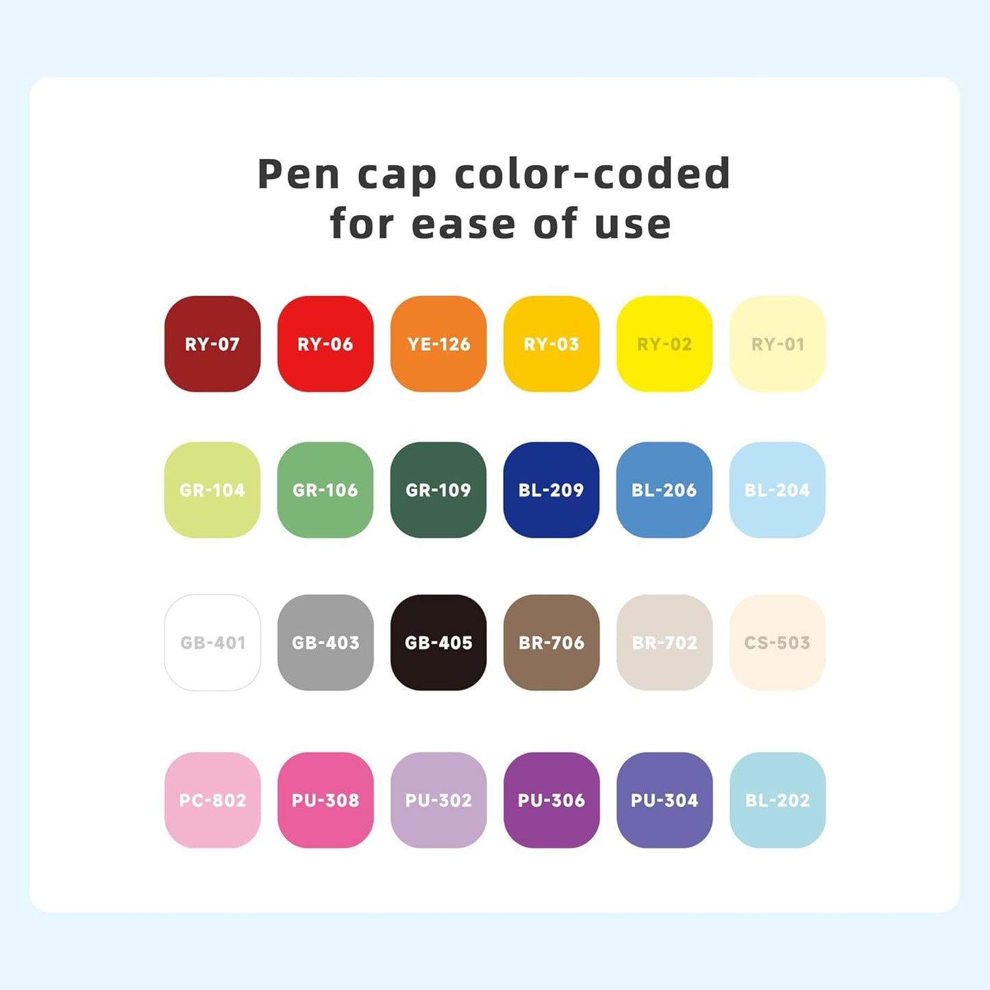 24 Colors Acrylic Paint Markers Pens Set, Soft Brush Tip Markers with Fast Drying & No-Bleed Ink, Acrylic Paint Pens for Rock, Wood, Egg, Ceramic, Fabric Painting, Art Supplies and DIY Crafts