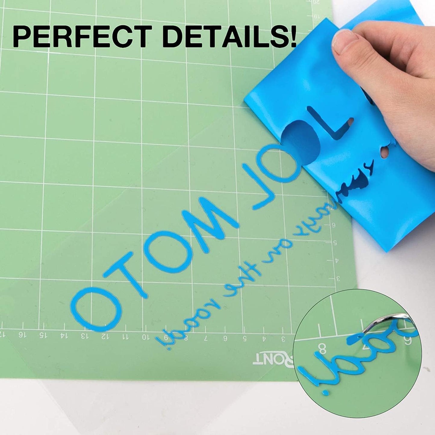 HTVRONT Vinyl Rolls Heat Transfer Vinyl - 12" x 8ft Lake Blue HTV for Shirts, Iron on Vinyl for All Cutter Machine - Easy to Cut & Weed for Heat Vinyl Design (Lake Blue)