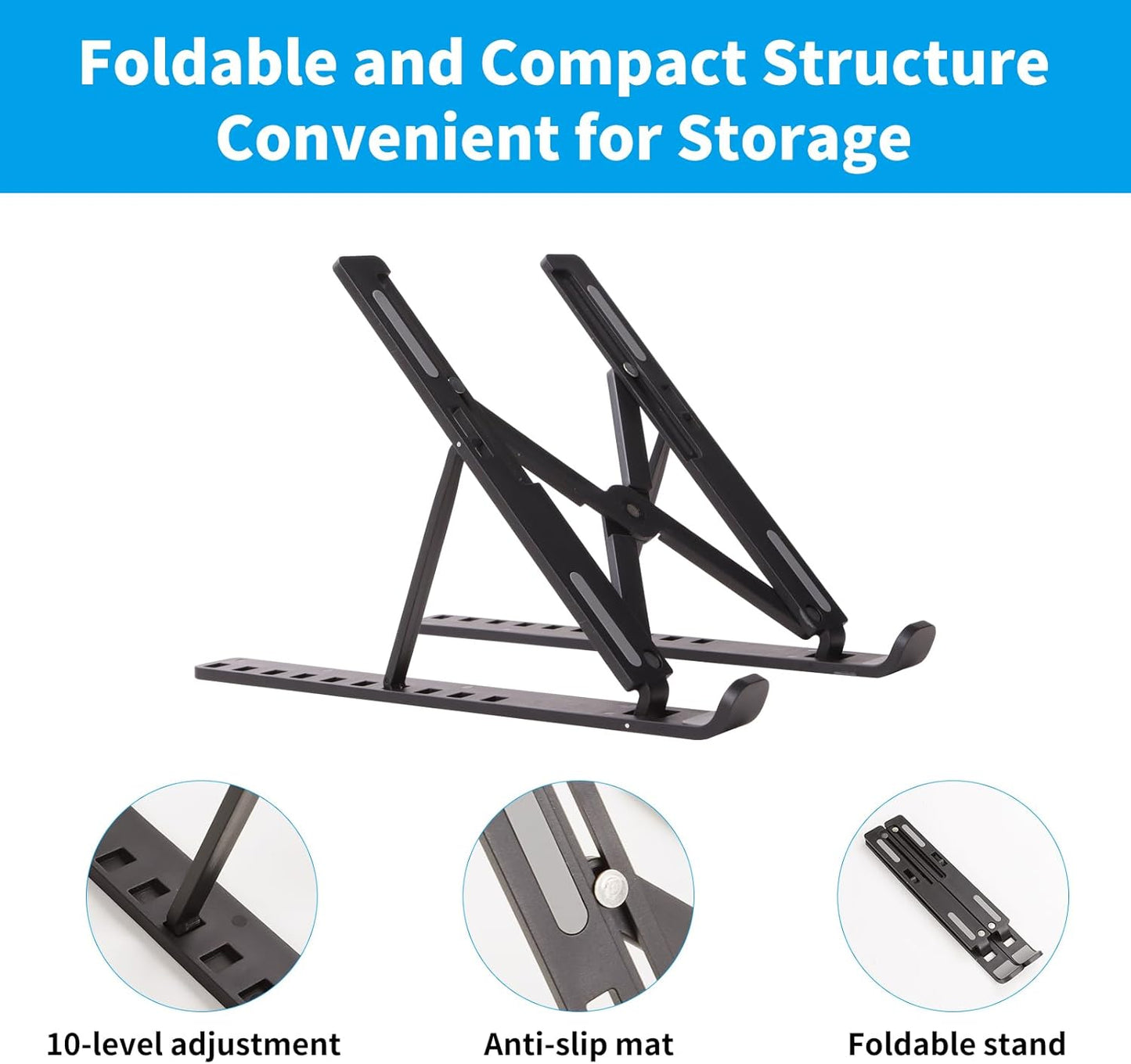 A4 Light Pad with Foldable Stand, UL Certified Adapter, 8000 Lux Super Bright Ultra Thin Pad for Cricut Weeding Vinyl, Artist Drawing Light Box/Board/Table for Tracing, Sketching - Black