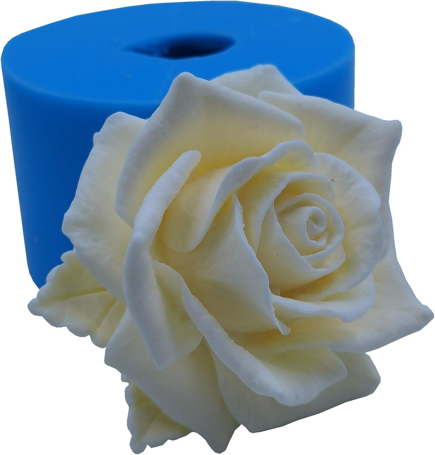 Bloom Rose Flower 3D Silicone Mold for Resin Flower Soap Candle Making DIY Molds Wedding Cake Mold Epoxy Decorating Craft Mould Baking Tools