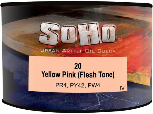 Soho Urban Artist Oil Paint - Flesh, 430 ml Can - Best Valued Oil Colors for Painting, Excellent Pigment Load