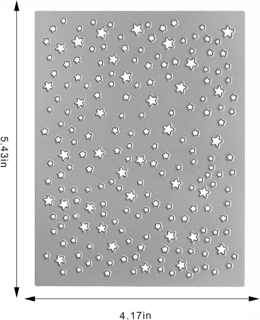 Starry Night Background Metal Cutting Dies,Stars Embossed Etching Stencil,for DIY Scrapbooking Card Making Party Decorations Kids' Craft Projects Journal Embellishments Stamp Craft Photo Album ban