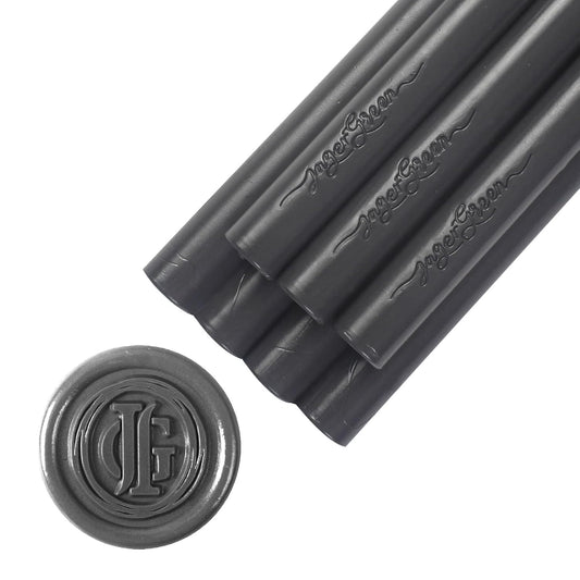 Glue Gun Wax Seal Sticks, 8 Pcs Black Sealing Wax Sticks for Wedding Invitation Envelopes, Antique Stamp Seals, Letter Sealer, Scrapbook Supplies, Christmas Cards, Gifts Wrapping