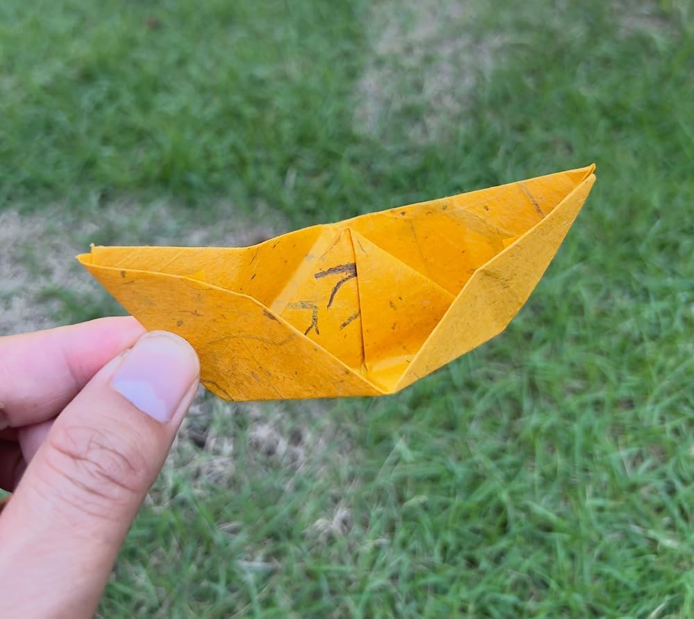 50 Sheets A4 Natural Fiber Mulberry Tree,Banan Bark Mulberry Paper Sheets Art Tissue Washi Paper Design Craft Art Origami Suppliers Card Making DIY Crafts (Brown Tone, A4)