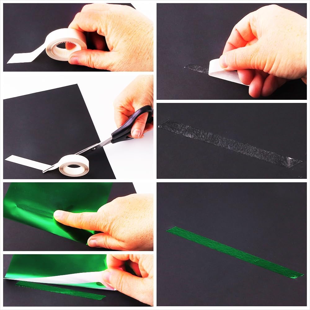 Scrapbook Adhesives by 3L Transfer FOIL SHEETS METALLIC, Mixed