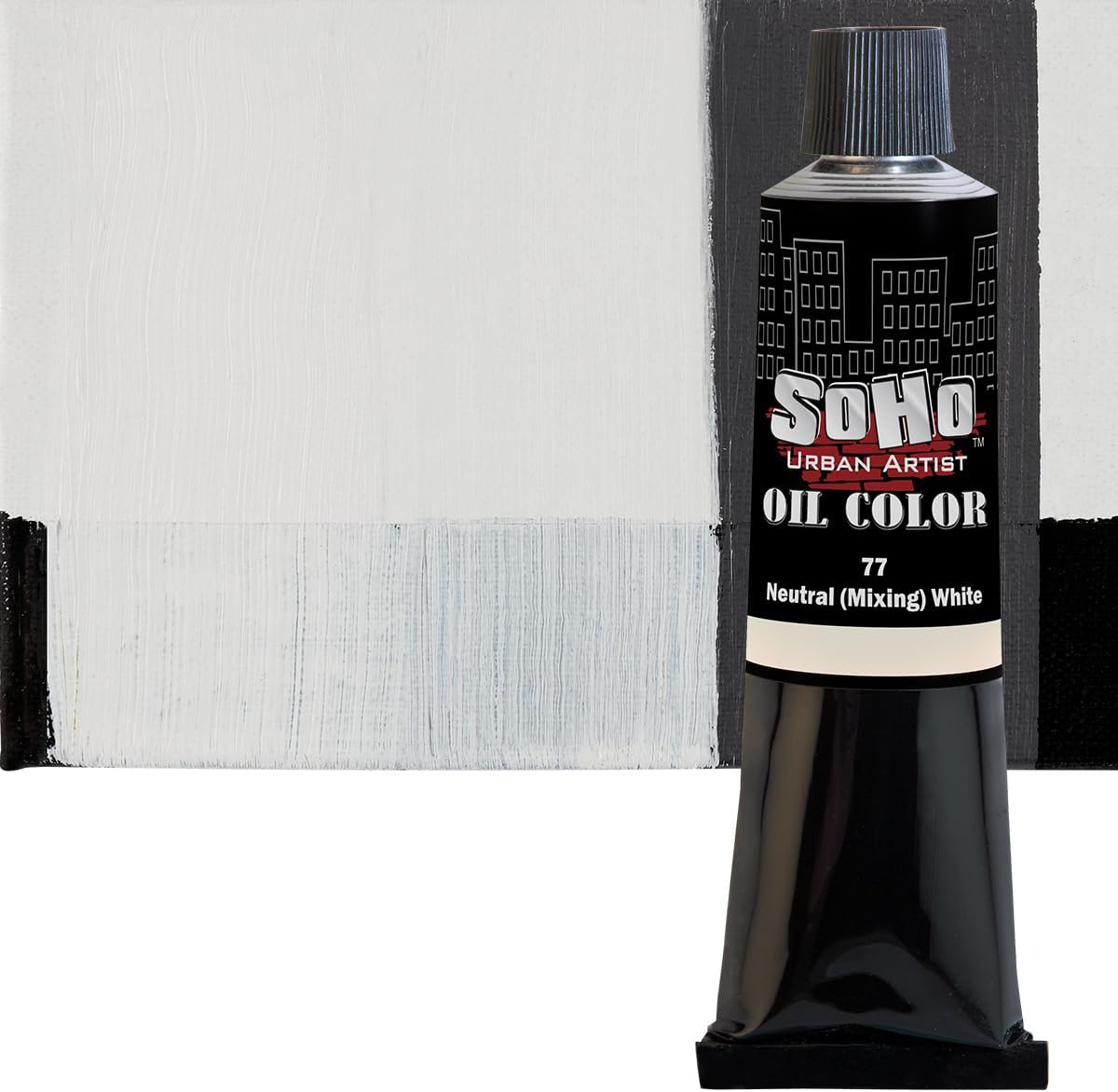 Soho Urban Artist Oil Paint - Payne' Grey, 170 ml Tube - Best Valued Oil Colors for Painting, Excellent Pigment Load