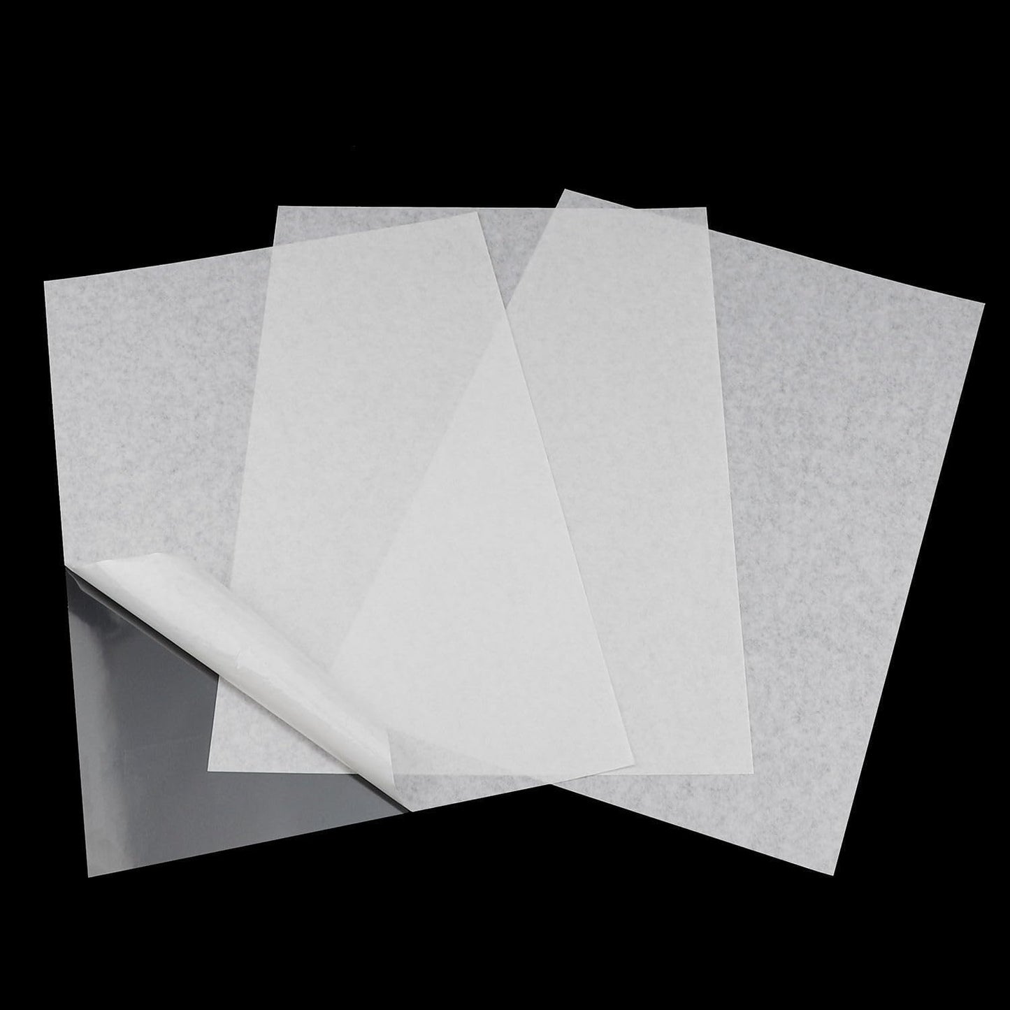 Printable Washi Sticker Paper for Inkjet & Laser Printers, 8.5x11 Inch Full Sheet, 100 Sheets, Semi Transparent, Printable Washi Sticker for Scrapbooking, Bullet Diaries, Junk Journaling, Washi Tapes