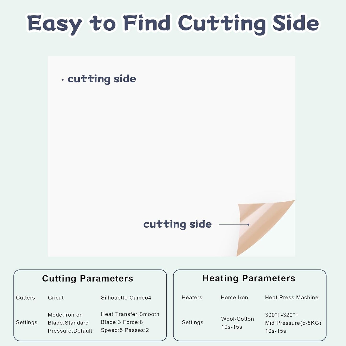 HTVRONT Skin Tone HTV Vinyl Heat Transfer Vinyl Bundle-13 Pack Brown HTV Sheets 10 Assorted Colors Iron on Vinyl with PTFE Sheet