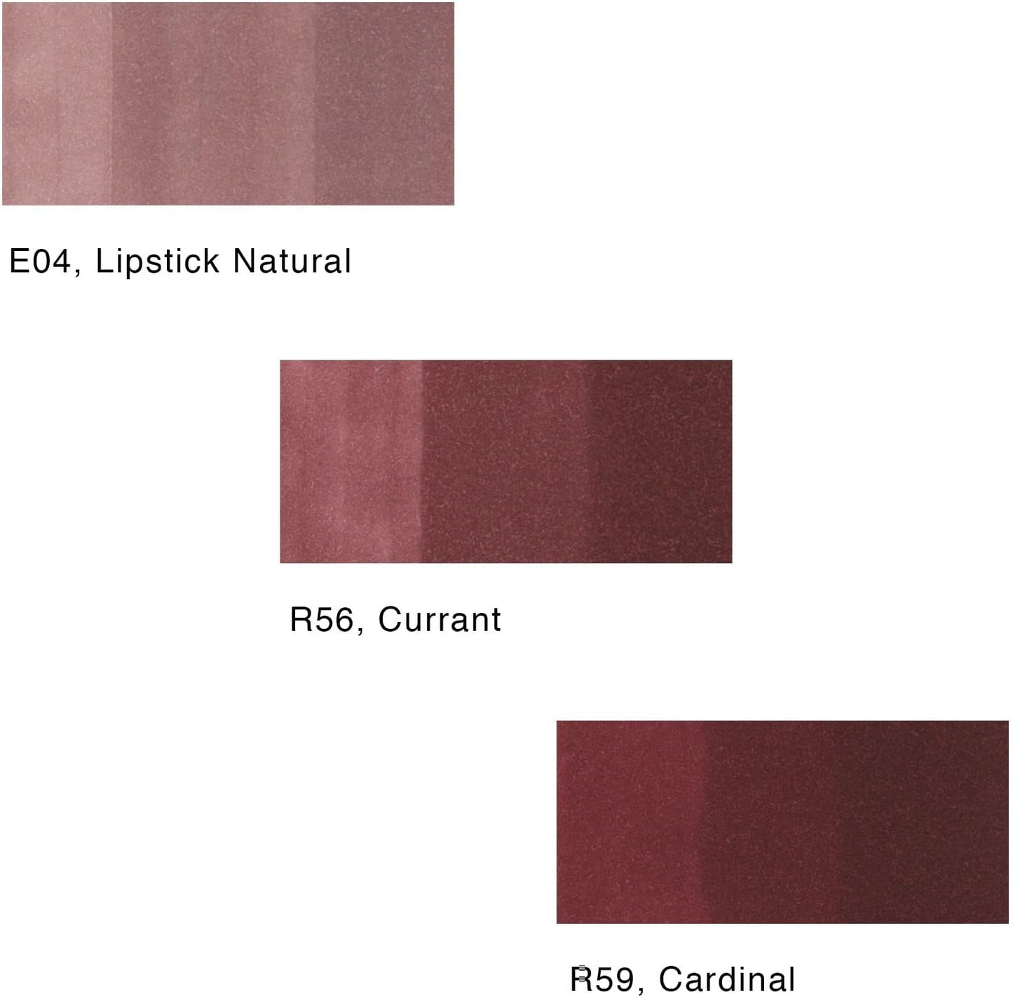 Copic Marker Sketch Color Fusion Markers, CSCF 3, 3-Pack, Red