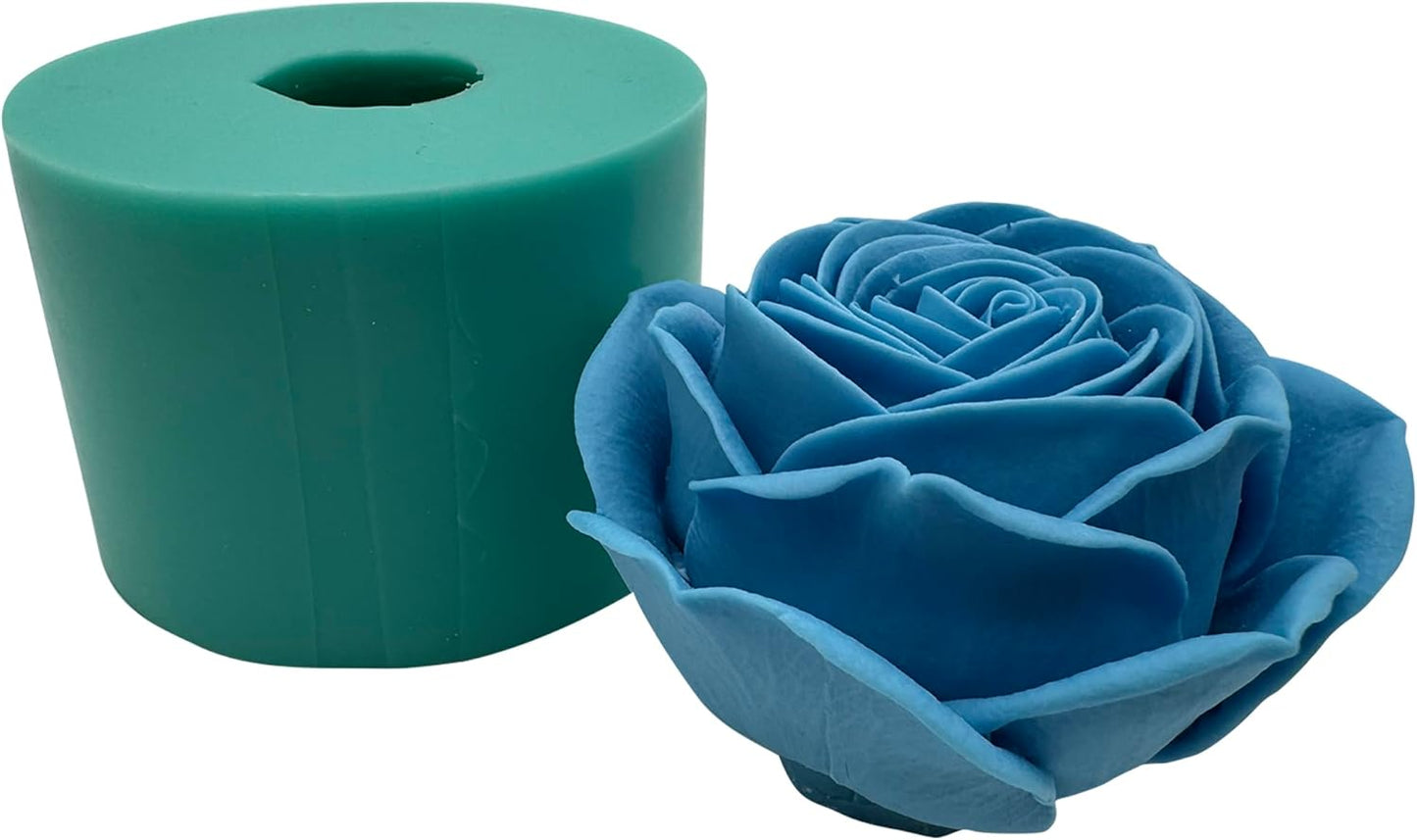 DIY Resin Flower Gift Craft Molds Decorated Crystal Epoxy Silicone Mold, Handcrafted Candle Wax Melt Mould, Polyer Clay Aroma Plaster Disffuer Stone Moulds, Chocolate Mousse Cake Candy Mold