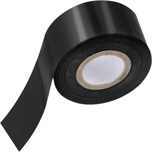 PATIKIL 1.6"x400Ft Hot Stamping Foil Paper,Heat Transfer Hot Stamping Paper Foil Roll for Leather DIY Logo Decor Craft Gift Card Package Scrapbook,Black