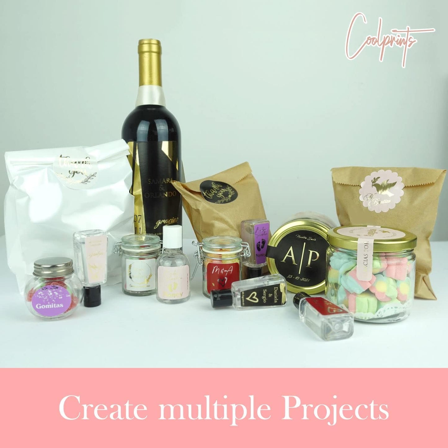 Foil for Laminator and Laser Printer, Foil for Toner, Basic Colors, Roll of 12.6 Inches x 32.8 Feet (Rose Gold)