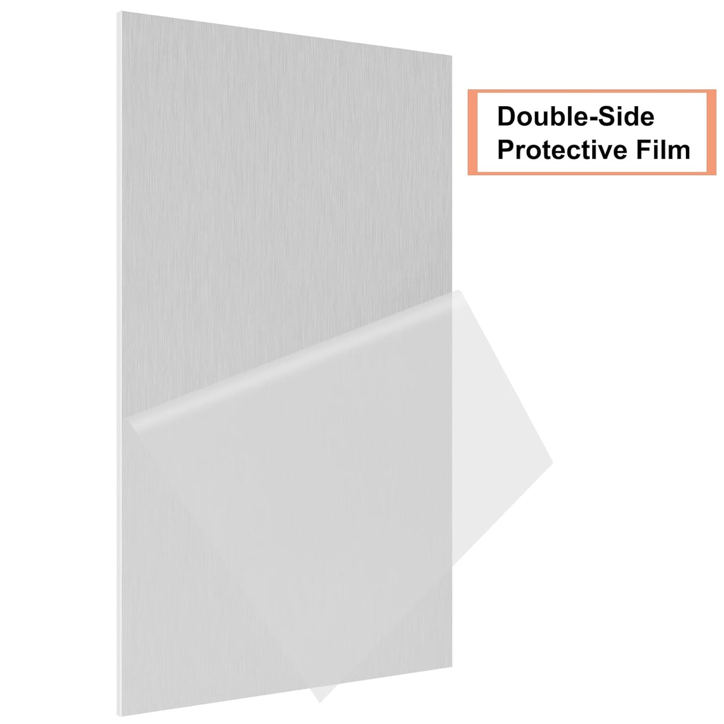 6061 T651 Aluminum Sheet Metal 10 x 17 x 1/4 (6MM) Inch Thick Flat Plain Aluminum Plate Covered with Protective Film, Heat Treatable Rectangle 6MM Aluminum Metal Plate for Industrial