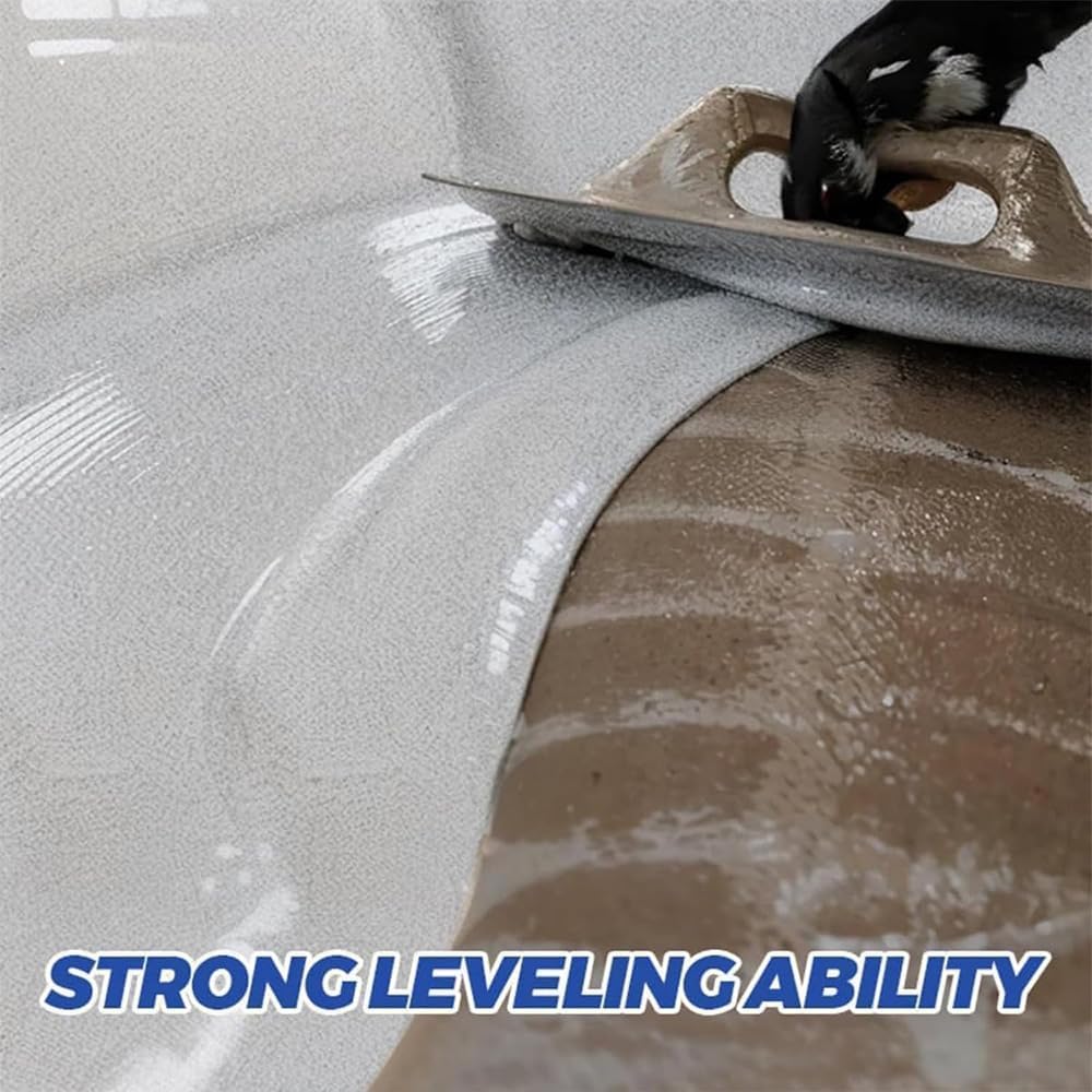 Louis Forest Epoxy Floor Paint, High-Gloss Marble Effect Epoxy Floor Coating (Gray,1pcs)