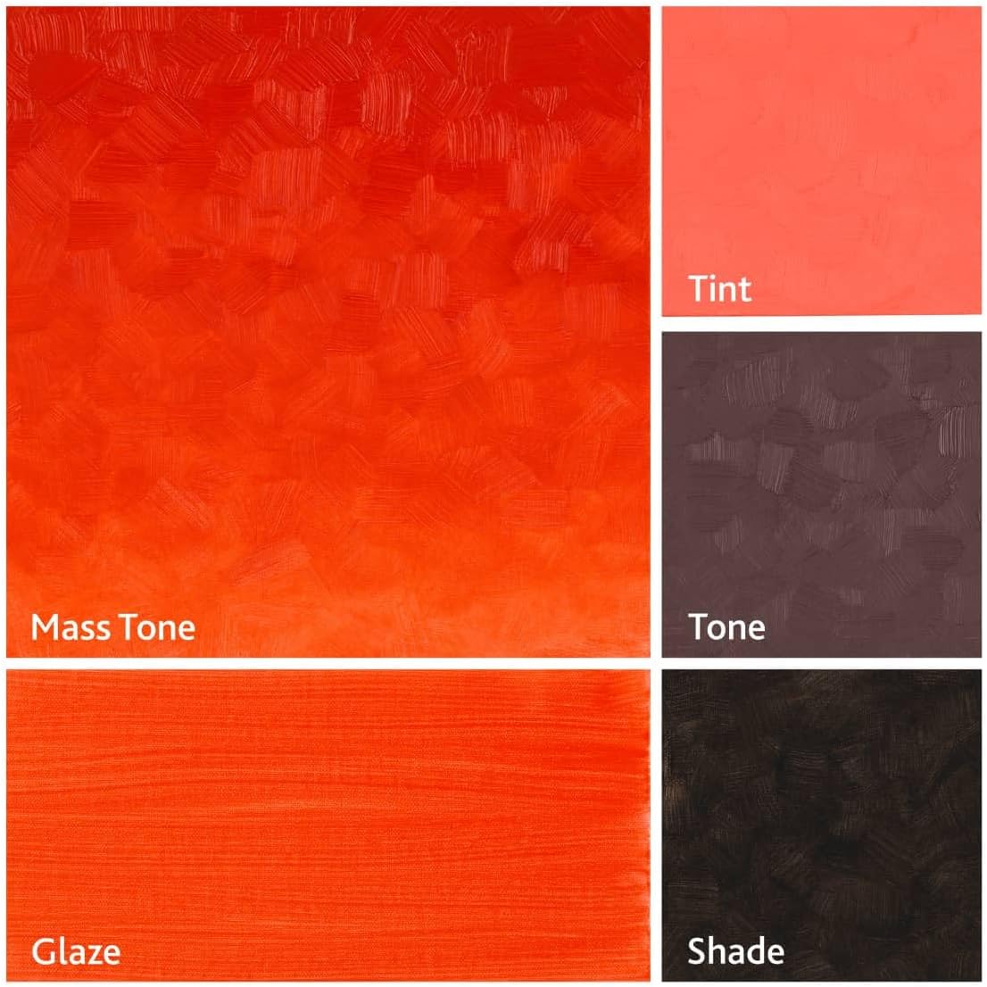 Tusc & Pine Artist Oil Paint - Permanent Red Light, 150 ml, Non-Yellowing, Rich & Creamy Consistency, Maximum Pigment Load, Small Batch Milled Oil Paints Made in the USA for Professional Artists