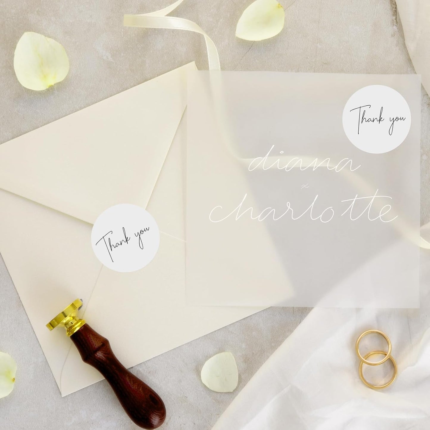 1.5 Inch White Round Thermal Sticker Labels, Self-Adhesive Circle Direct Thermal Labels, Waterproof/Removable- Perforation Line Design- 350 Pcs/ 1.5 Inch