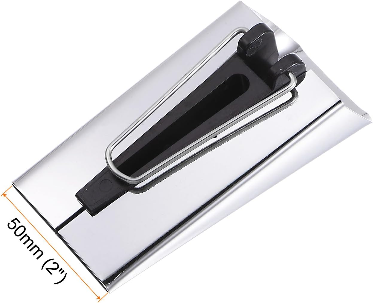 HARFINGTON Bias Tape Maker Kit 50mm Single and Double Fold Fabric Bias Binding Maker Sew Tool for Fabric Quilting Sewing Crafting DIY, Black