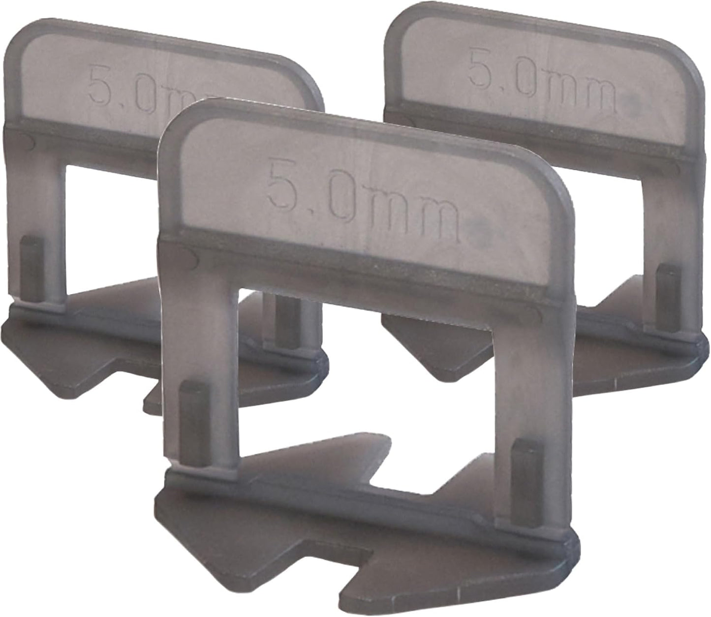 Tile Leveling System (3/16 Inch) – 600 Tile Spacers – Compatible with Most Wedges for Smooth, Seamless Floor & Wall Tile Installation – 5mm Ceramic & Stone Spacers