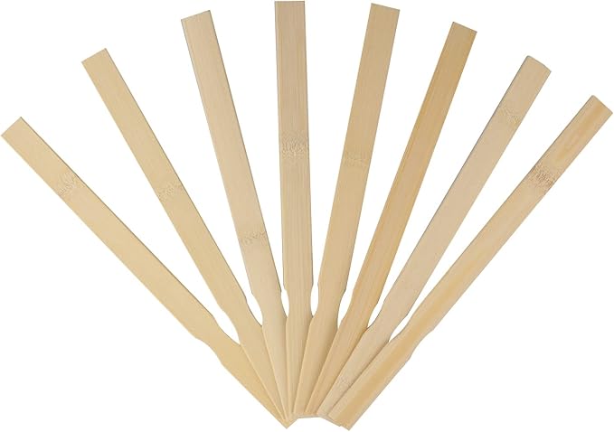 Paint Mixing Sticks 200 PCS 12 Inch Wood Stirrers, Wooden Stirrers Mixing Sticks for DIY Crafts, Painting, Crafting Resin Wood Paddle, Hobby Projects, Garden, by GNIEMCKIN.