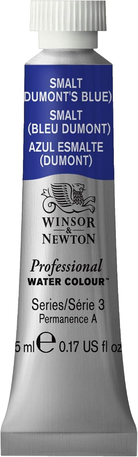 Winsor & Newton Professional Water Colour Paint, 0.17-oz Tube, Smalt