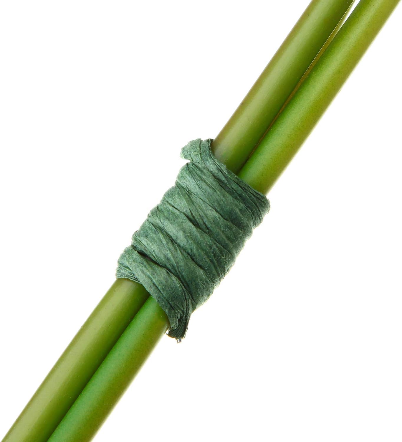 65 Feet Floral Wire Rustic Vine Bind Wire for Craft Wrapping Flower Bouquets(1 Roll,Dark Green)