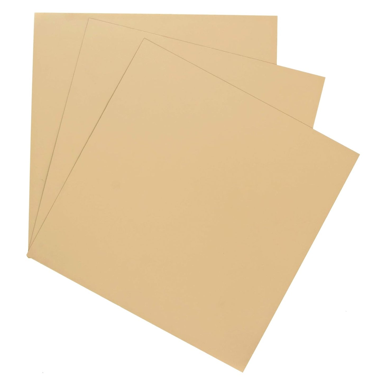EAGLE 1: 12" x 12" 26 Gauge Sheet Metal Squares (3 Pack Per Order, Multiple Colors) Great for Arts, Crafts, DIY Home or Work Projects (12" X 12", Sahara Tan)