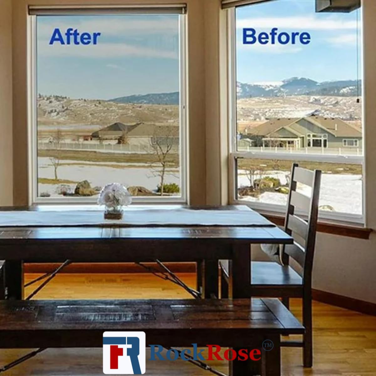 UV 99% VLT 35% Security and Safety 4 Mil Color Window Film Shatterproof Anti Shatter Tempered Glass Film for Home and Office Windows (VLT 35%, 36 in x 15 FT)