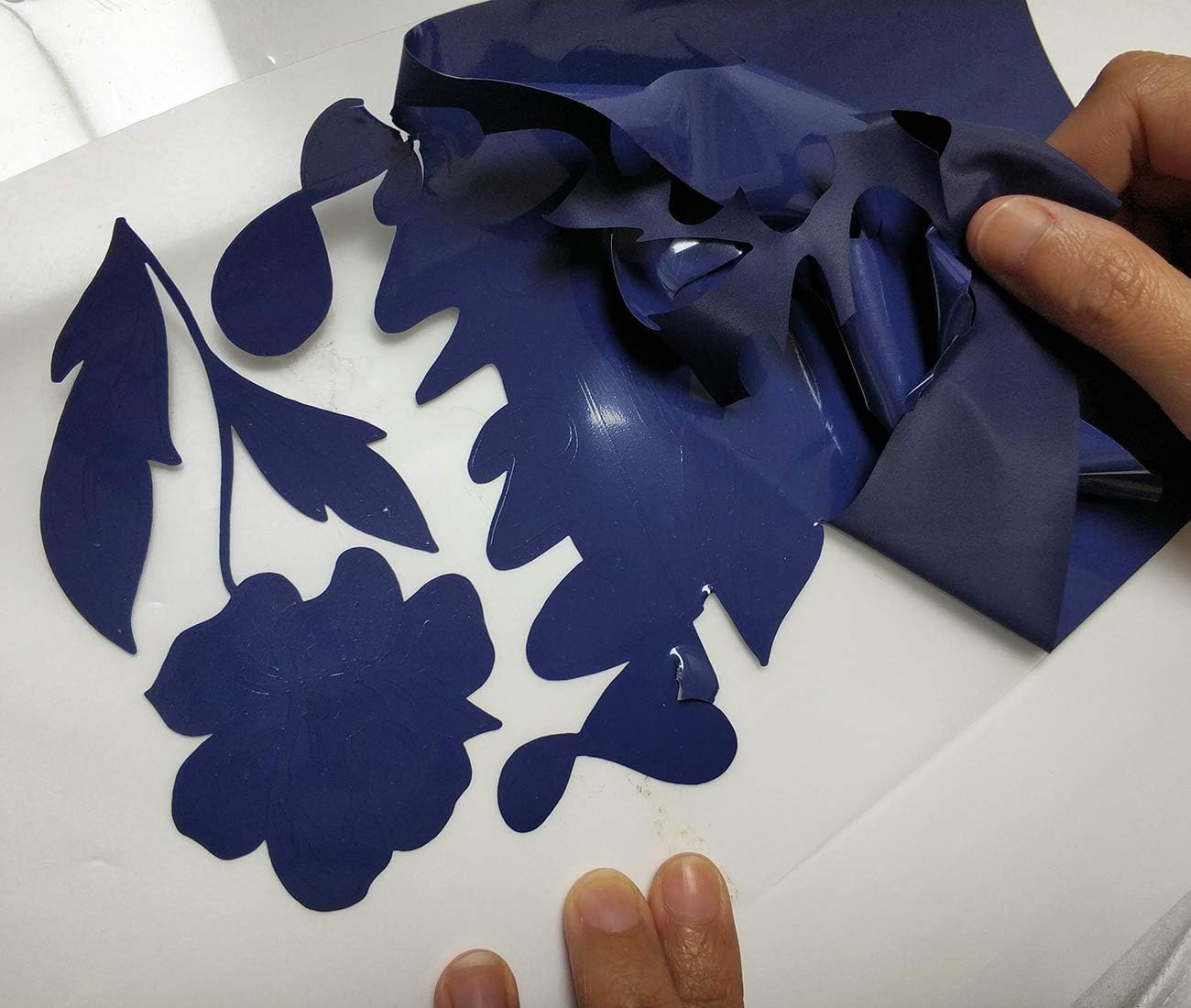 Guangyintong Heat Transfer Vinyl - 12" x 10ft Iron On Vinyl for T-Shirts, Matte Surface HTV for All Cutter Machines Easy to Cut & Weed for DIY Designs