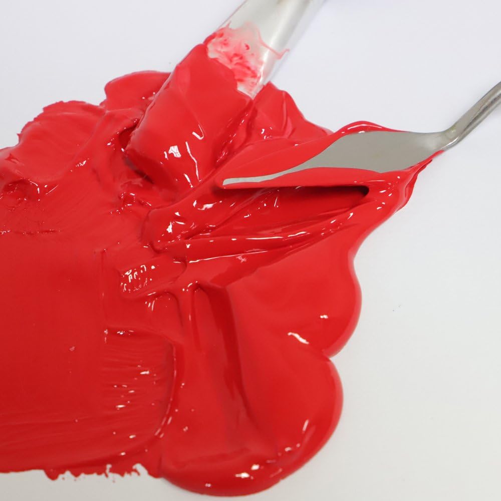 Mont Marte Discovery School Acrylic, Brilliant Red, 1/2 Gallon (2 Liter). Ideal for Students and Artists. Excellent Coverage and Fast Drying. Pump Lid Included.