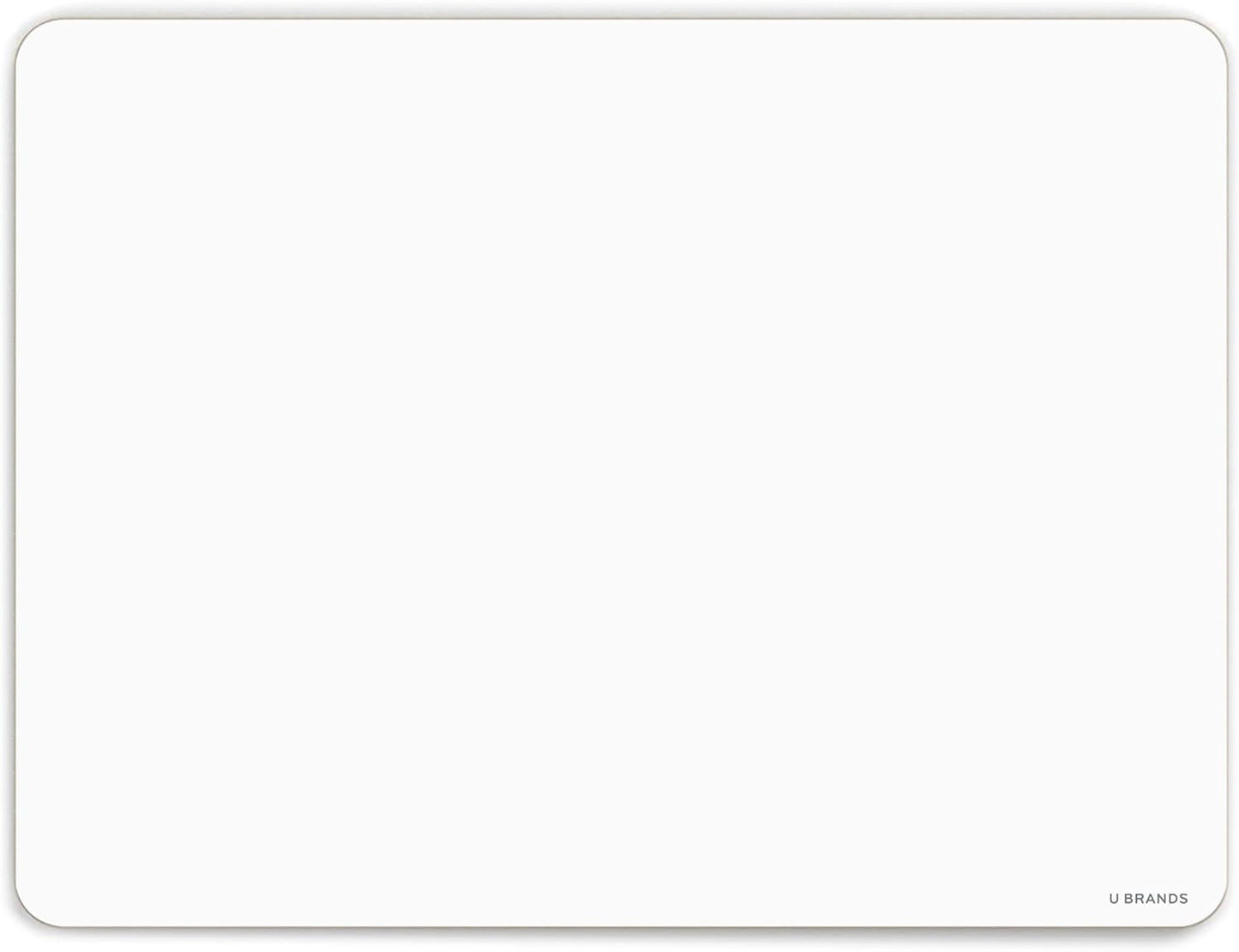 U Brands Dry Erase Lap Boards, Double Sided, Small White Board, 9" x 12" Inches, 10 Count