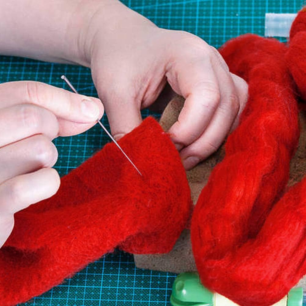 Wool Roving Bulk - 8.82oz Super Wool Chunky Yarn, Wool Roving Top for Needle Felting, Soft Felting Wool Supplies for Hand Spinning, Blending, Weaving and DIY Craft