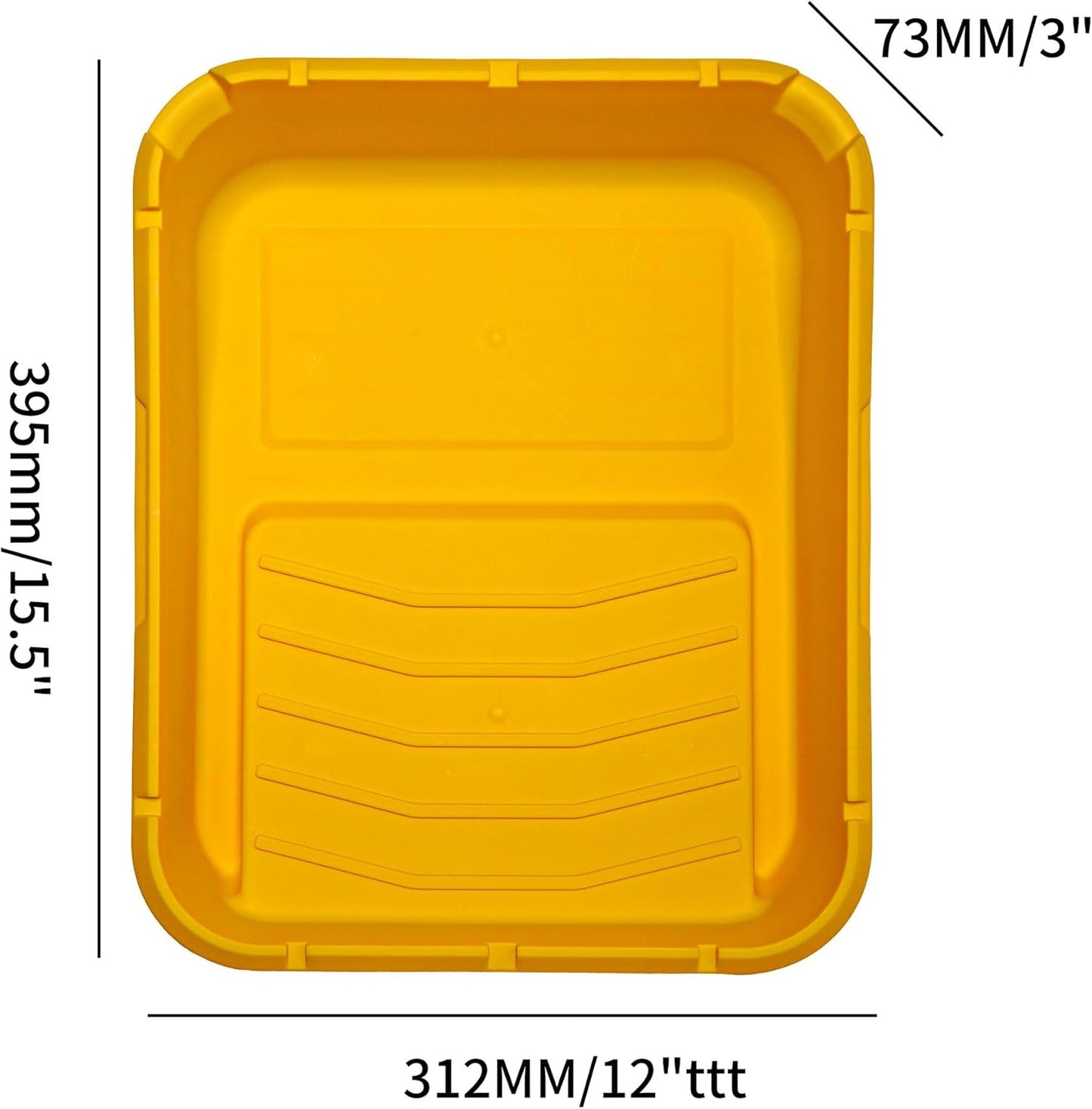 Voomey Paint Tray Liner,Plastic Paint Tray 9 inch,Paint pan, 11pack,for Painters, Home Wall Painting and DIY Projects