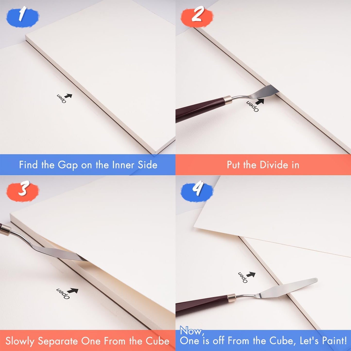 Watercolor Paper Block 9x12 Inch, Fuumuui 100% Cotton Paper Pad, 22 Sheets, Cold Pressed, Acid-Free, 140 lb/300gsm for Painting, Drawing, Art Journaling, Professional Artist Quality