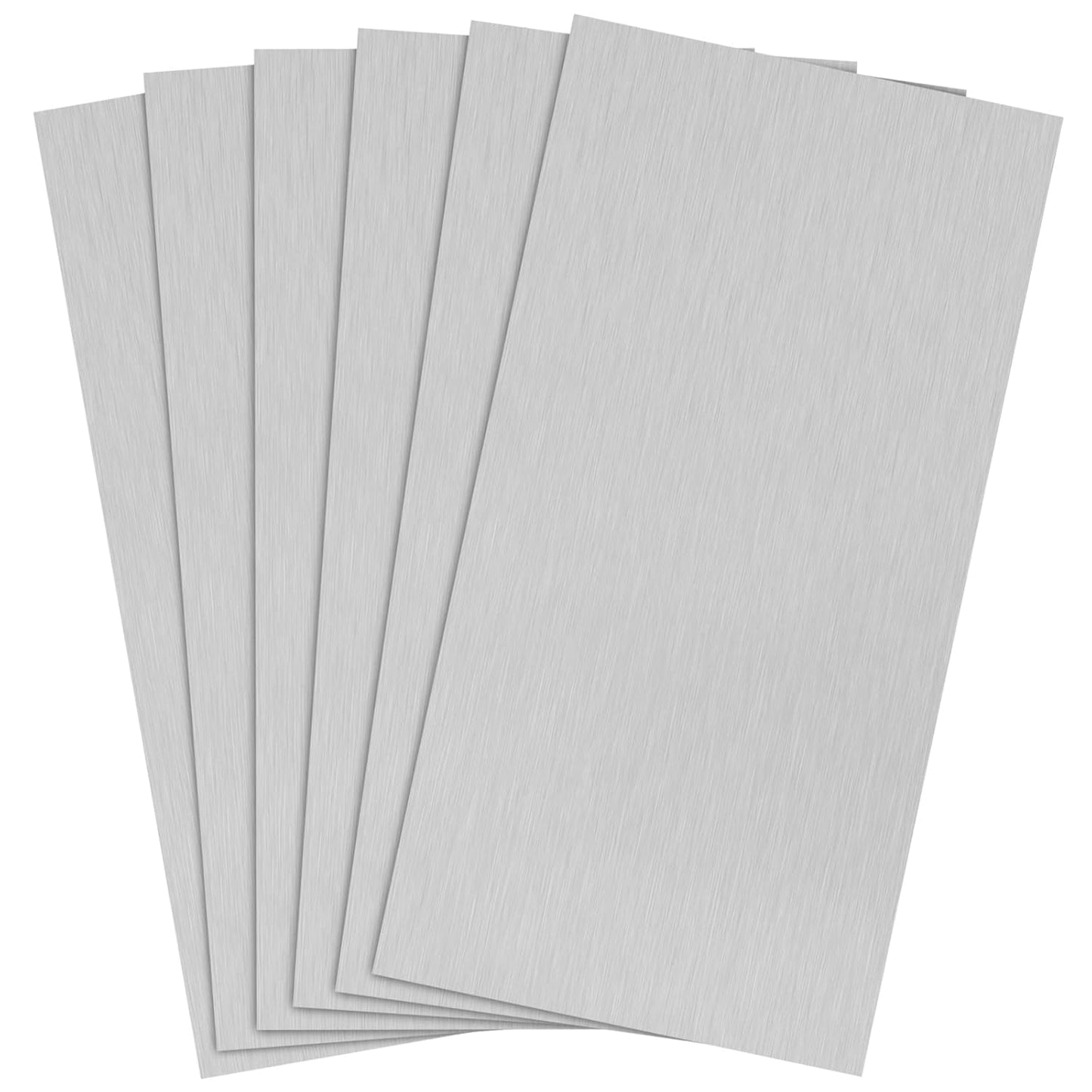 Welding Kit - 6Pack 6061 T651 Aluminum Sheet Metal 3" X 6" X 1/8 Inch Flat Plain Aluminum Plate Weld Practice kit for MIG, TIG, Stick, Arc, Gas and Brazing, Welding Practice kit for Beginners