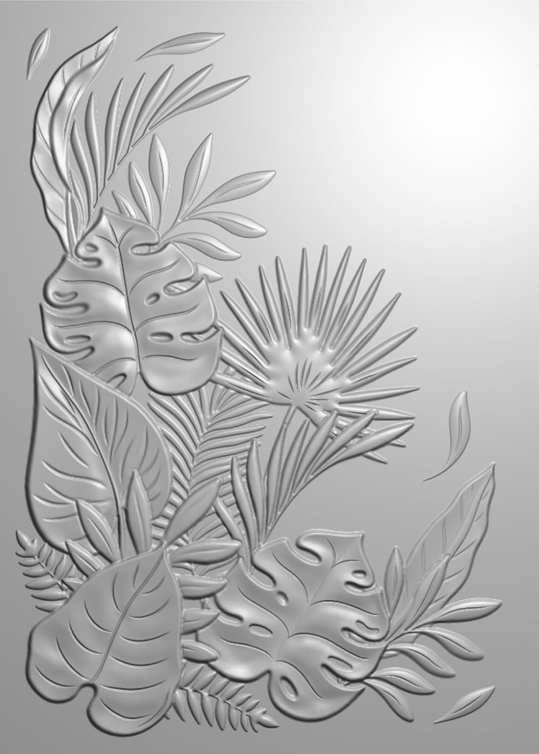 BAOFALI 3D Maple Leaf Embossing Folders for Card Making,Embossing Template Paper Card Embossing Stencil for DIY Scrapbooking Photo Album Card Paper Craft Decoration 6.3" L x 4.5" W